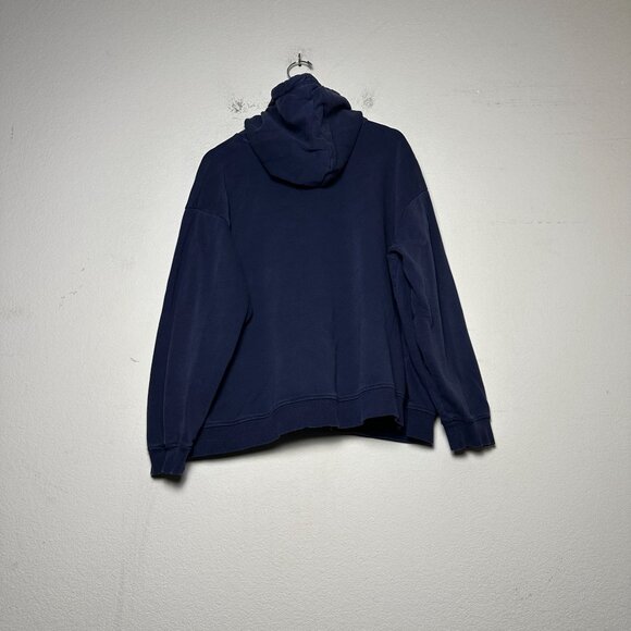 Yale University Blue Hoodie Men XL Embroidered College Sweatshirts Pullover Fall - Picture 2 of 11